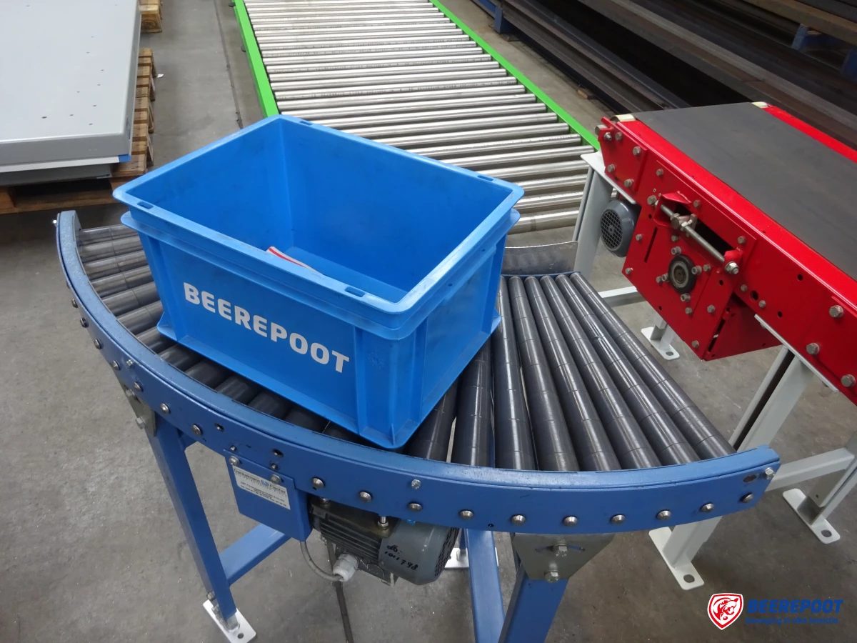 Drive rollenbaanbocht